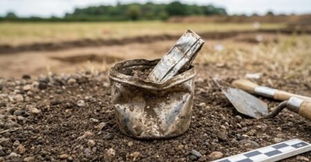 Amuleto de prata achado em 2018 perto de Frankfurt traz 18 linhas sobre Jesus e antecipa o cristianismo ao norte dos Alpes em pelo menos 50 anos