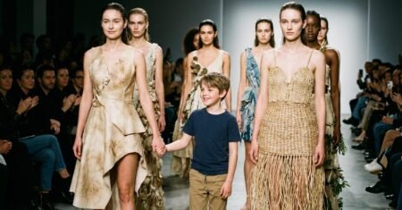Aos 9 anos, Max Alexander estreia coleção sustentável na Semana de Moda de Paris, quebra recorde e coloca a infância no centro da alta-costura com 15 vestidos feitos de materiais de baixo impacto