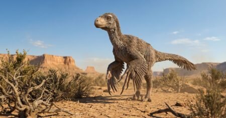 Cientistas ficam perplexos com dinossauro bizarro de mãos gigantes no México, fóssil com bico sem dentes e plumagem amplia o retrato do Cretáceo Superior e desafia explicações sobre adaptações corporais