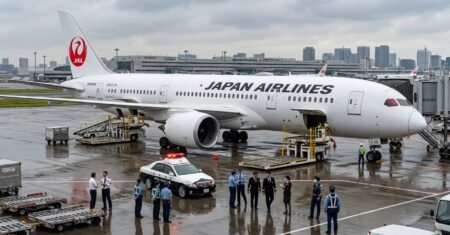 Crise na segurança da Japan Airlines expõe falhas de controle, dois pilotos excedem álcool antes do serviço, voo atrasa em Melbourne e cúpula sofre corte salarial no Japão