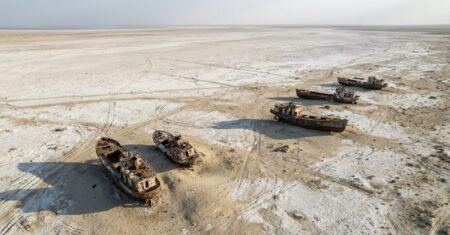 De quarto maior lago do mundo ao deserto tóxico, a má gestão da água secou o Mar de Aral e a recuperação parcial no norte mostra que é possível reverter danos se houver planejamento