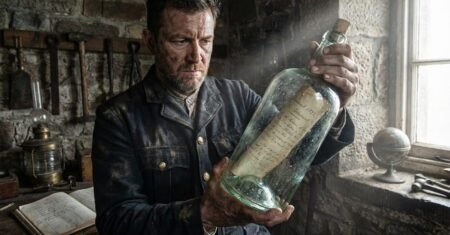 Escondida por 132 anos, mensagem em garrafa surge no farol de Corsewall e revela nomes, datas e o trabalho por trás da luz que guia navios