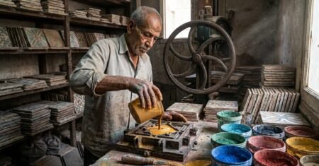 Do pó de cimento ao mosaico eterno, egípcio que começou aos 12 anos mantém sozinho uma arte de 200 anos no coração do Cairo e resiste à virada do mercado desde os anos 1990