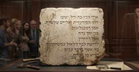 Tábua de pedra mais antiga com os Dez Mandamentos reaparece após décadas usada como calçamento e vai a leilão em Nova York por até US$ 2 milhões