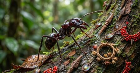 Tocandira, a formiga-bala que provoca dor comparada a tiro de fuzil intriga cientistas e povos da Amazônia ao unir veneno intenso, risco à fauna e tradição de coragem
