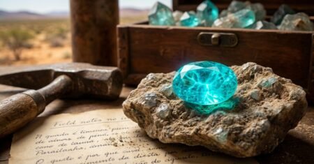 Turmalina Paraíba, o tesouro do sertão que vale mais que diamante e move milhões no mundo com brilho azul neon e história brasileira